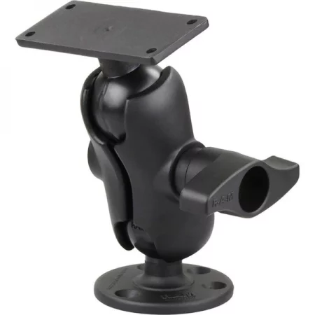 Ram Mounts UNPKD RAM 2IN X 5IN SHORT ARM ROUND BASE