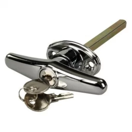Jr Products LOCKING T-HANDLE, CHROME 1 LOCKING T-HANDLE, CHROME