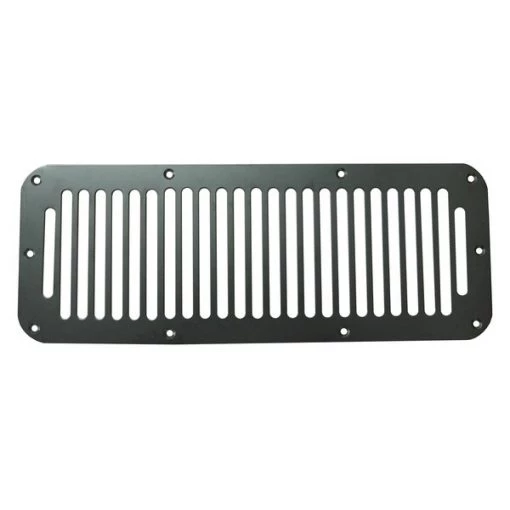 HOOD VENT COVER, 76-95 JEEP CJ/WRANGLER, BLACK