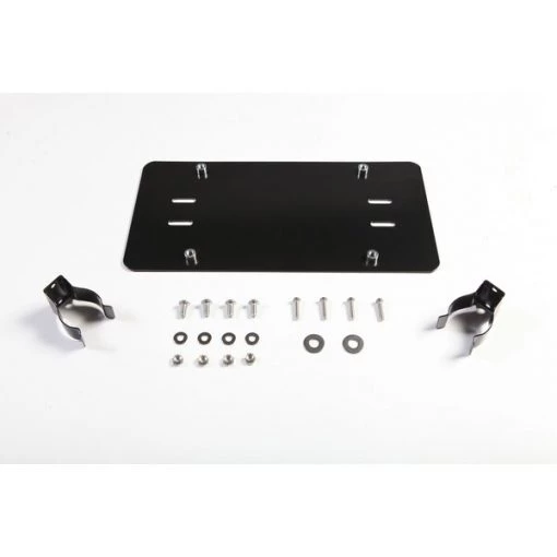 ROLLER FAIRLEAD LICENSE PLATE MOUNTING BRACKET, UNIVERSAL APPLICATION