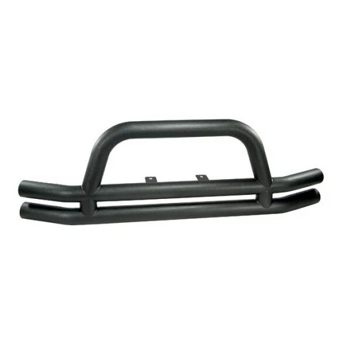 FRONT TUBE BUMPER, BLACK TEXTURED, 76-06 CJ, JEEP WRANGLER/UNLIMITED