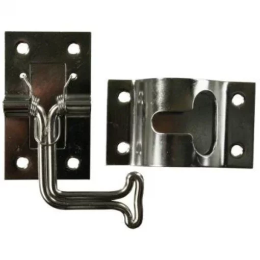 90 DEGREE T-STYLE DOOR HOLDER, STAINLESS STEEL