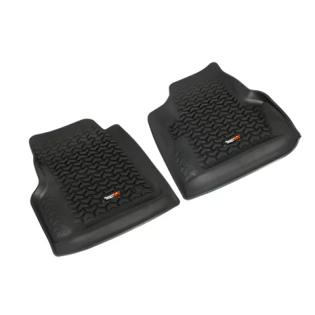 Rugged Ridge 97-06 WRANGLER TJ ALL TERRAIN FLOOR LINER, FRONT PAIR, BLACK