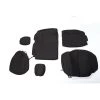 Rugged Ridge SEAT COVER, REAR, NEOPRENE BLACK; 07-18 JEEP WRANGLER JKU