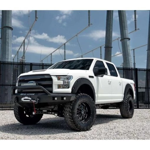 15-16 F150 FRONT STEALTH WINCH BUMPER W/ PRE-RUNNER / SATIN BLACK