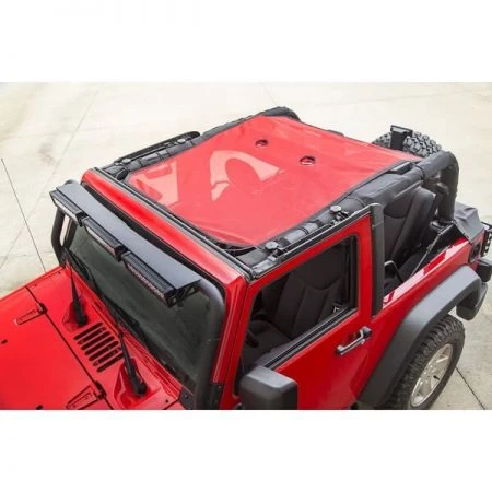Rugged Ridge ECLIPSE SUN SHADE, RED, 2-DR, 07-15 WRANGLER JK