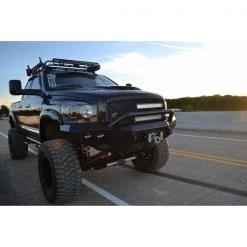 06-09 DODGE RAM HD FRONT STEALTH WINCH BUMPER, PRE-RUNNER GUARD, SATIN BLACK