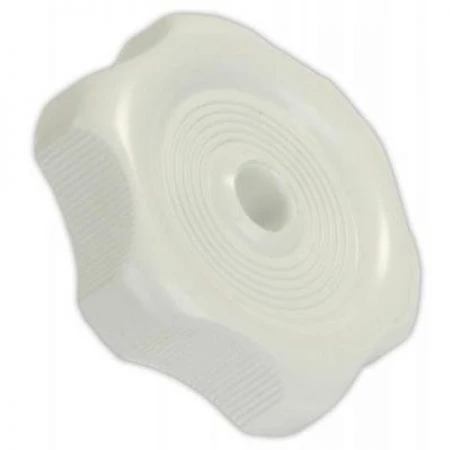 Jr Products WINDOW KNOB W/1IN SHAFT, WHITE