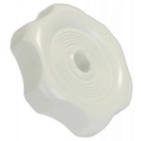 Jr Products WINDOW KNOB W/1/2IN SHAFT, WHITE