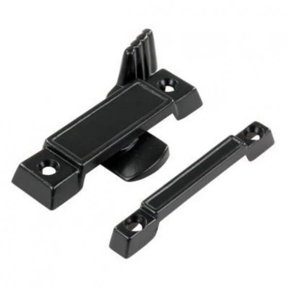 Jr Products WINDOW LATCH (HEHR STYLE), BLACK 1 WINDOW LATCH (HEHR STYLE), BLACK