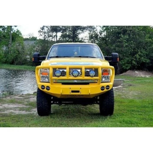08-10 FORD SUPER DUTY FRONT STEALTH WINCH BUMPER, TITAN II GUARD, SATI
