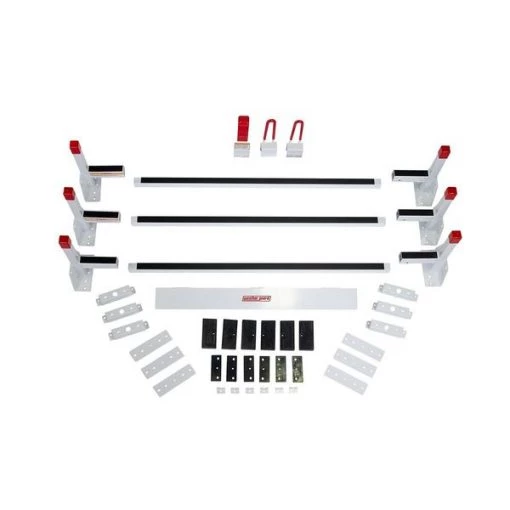 ALL-PURPOSE STEEL VAN RACK 3 BAR FULL SIZE VAN- FORD, MB, NISSAN, RAM