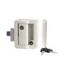 Lippert ENTRY DOOR LATCH KIT, WHITE