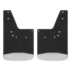 Luverne Truck Equipment 09-18 RAM 1500 - FRONT TEXTURED RUBBER MUD GUARDS 12IN x 20IN