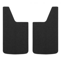 Luverne Truck Equipment UNIVERSAL FIT DRILLING REQUIRED W/O STAINLESS STEEL TEXTURED RUBBER MUD GUARDS