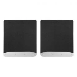 Luverne Truck Equipment MUDGUARDS-RUBBER MUD FLAPS BLACK