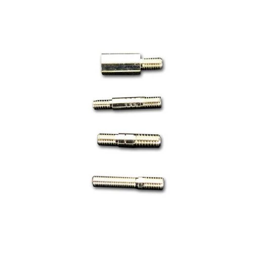 .50 CAL BULLET SHAPED EXTENDED RANGE ALUMINUM 8IN SHORTY ANTENNA BLACK