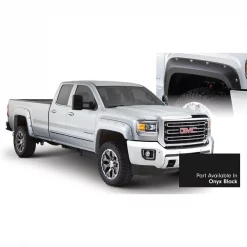15-16 SIERRA 2500/3500 POCKET STYLE FENDER FLARES – ONYX BLACK (GBA)