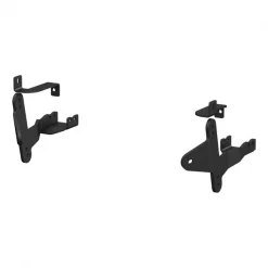 PROWLER MAX GUARDS GRILLE GUARD BRACKETS BLACK TEXTURED POWDER COAT