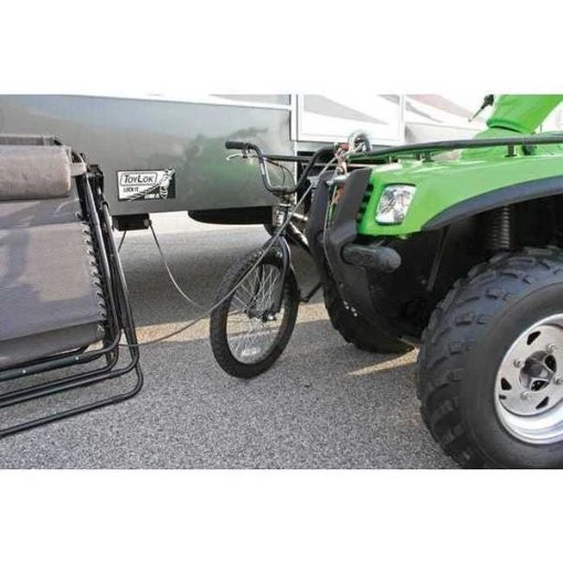 TOLYLOK NYLON 15FT CABLE LOCK WITH PADLOCK