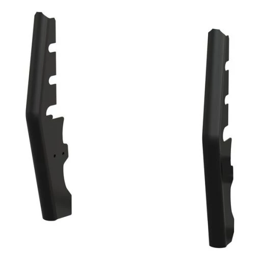 TUBULAR GRILLE GUARDS-PTD GRILLE GUARDS NON-IMPORTED BLACK TEXTURED PO