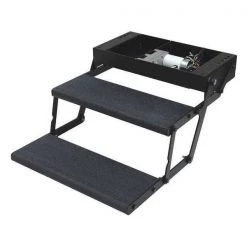 Lippert 24IN DOUBLE TREAD-LITE ALUMINUM STEP - POWER