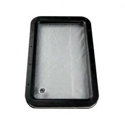 Lippert 12IN X 21IN INNER AND OUTER WINDOW FRAME W/SEAL, BLACK