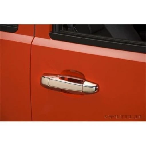 07-13 GM SILVERADO/SIERRA 2DR W/O PASS KEYHOLE CHROME DOOR HANDLE COVE