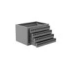 Kargo Master STEEL 4 DRAWER CABINET 20" W X 12 " H X 13.5" D SHELF ACCESSORIES GREY