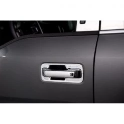 Putco 15-C F150 2DR DELUXE CHROME DOOR HANDLE COVERS W/DRIVER KEYHOLE 3 15-C F150 2DR DELUXE CHROME DOOR HANDLE COVERS W/DRIVER KEYHOLE