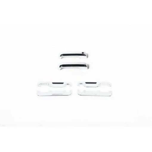 Putco 15-C F150 2DR DELUXE CHROME DOOR HANDLE COVERS W/DRIVER KEYHOLE 1 15-C F150 2DR DELUXE CHROME DOOR HANDLE COVERS W/DRIVER KEYHOLE