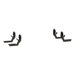 GRIP STEPS & BRACKETS RUNNING BOARD MOUNTING BRACKET BLACK TEXTURED PO