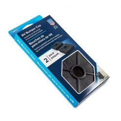 BUMPER CAPS BLACK 2 PER CARD