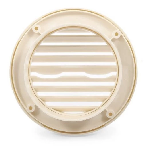 CEILING VENT, A/C, FIXED LOUVERS, BEIGE