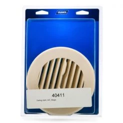 CEILING VENT, A/C, FIXED LOUVERS, BEIGE