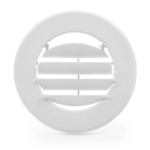 CEILING VENT, A/C, OPEN/CLOSE, WHITE