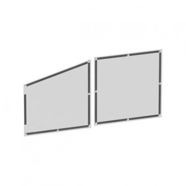 POLY-CARBONATE PANELS TO COVER CNTR&CURB PERFORATIONS (USE WITH 40640)