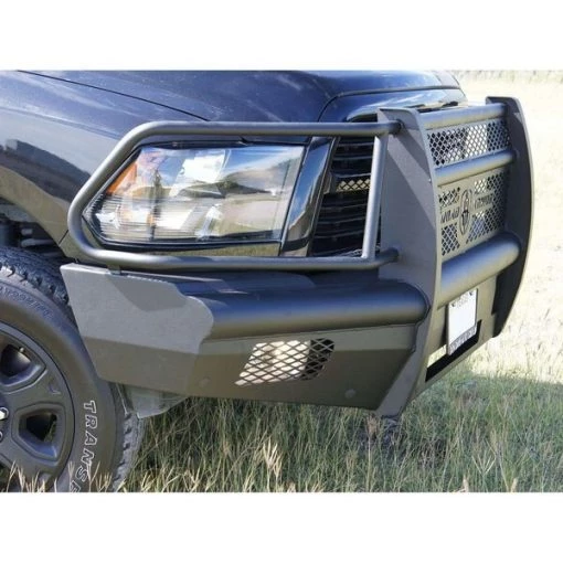 2010-16 RAM HD FRONT VAQUERO SERIES BUMPER WITH FULL GUARD, NON-WINCH