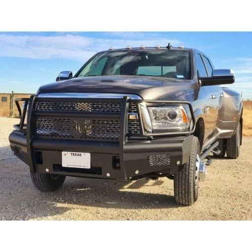 2010-16 RAM HD FRONT VAQUERO SERIES BUMPER WITH FULL GUARD, NON-WINCH