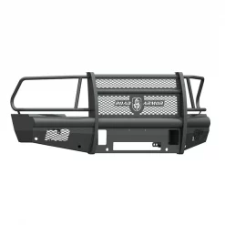 Road Armor 2010-16 RAM HD FRONT VAQUERO SERIES BUMPER WITH FULL GUARD, NON-WINCH