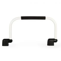 GRAB HANDLE, FOLD-AWAY, SHORT, WHITE (ENG/FR)