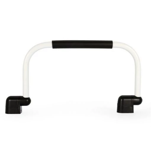 GRAB HANDLE, FOLD-AWAY, SHORT, WHITE (ENG/FR)