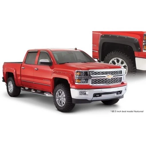 Bushwacker 07-14 SILVERADO 6FT 6IN & 8FT POCKET STYLE FLARES 4PC 1 07-14 SILVERADO 6FT 6IN & 8FT POCKET STYLE FLARES 4PC