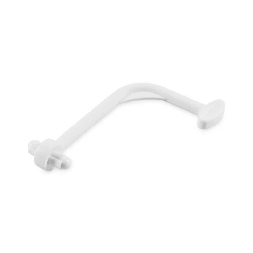 DOOR HOLDER KIT, 90 DEGREE WHITE W/DOOR BUMPER