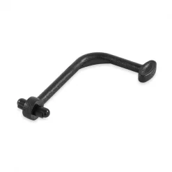 DOOR HOLDER KIT, 90 DEGREE BLACK W/DOOR BUMPER