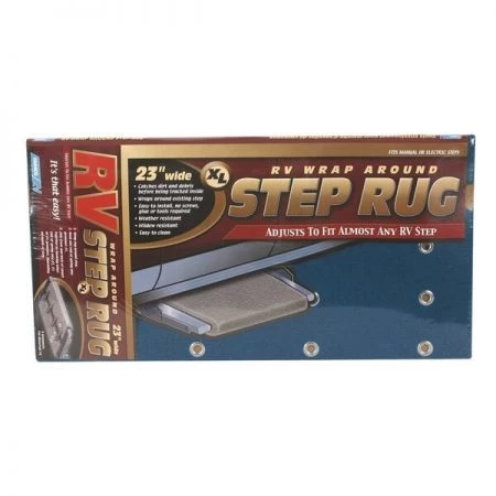Camco STEP RUG, XL BLUE 23INW X 22INL
