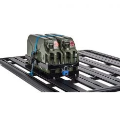 DOUBLE HORIZONTAL JERRY CAN HOLDER