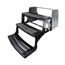 Lippert 24IN RADIUS TRIPLE 9IN STEEL STEP - MANUAL