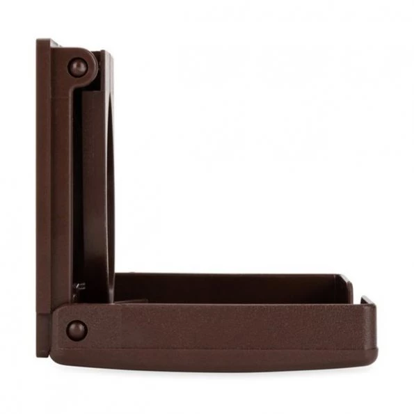 ADJUSTABLE DRINK HOLDER, BROWN