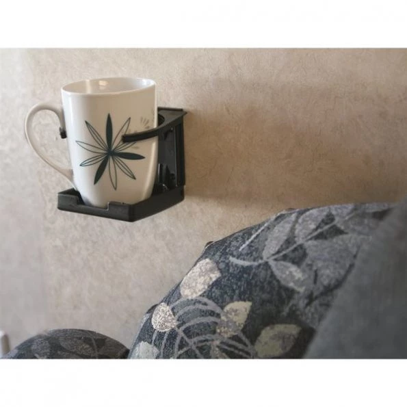 ADJUSTABLE DRINK HOLDER, BLACK